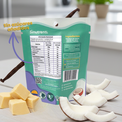 Chips de Chocolate Blanco Vegano 25gr