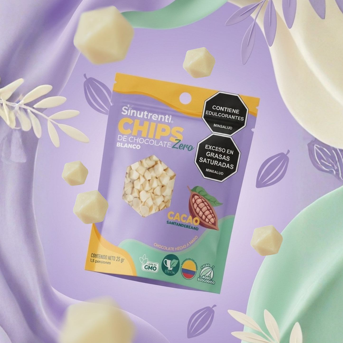 Chips de Chocolate Blanco 25gr
