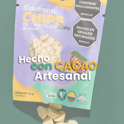 Chips de Chocolate Blanco 25gr