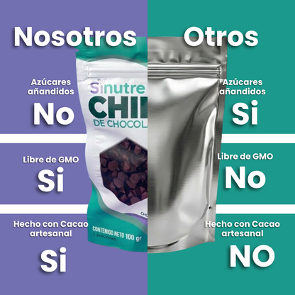 Chips de Chocolate al 60% 100gr