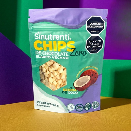 Chips de Chocolate Blanco Vegano 100gr