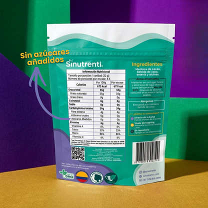 Chips de Chocolate Blanco Vegano 100gr
