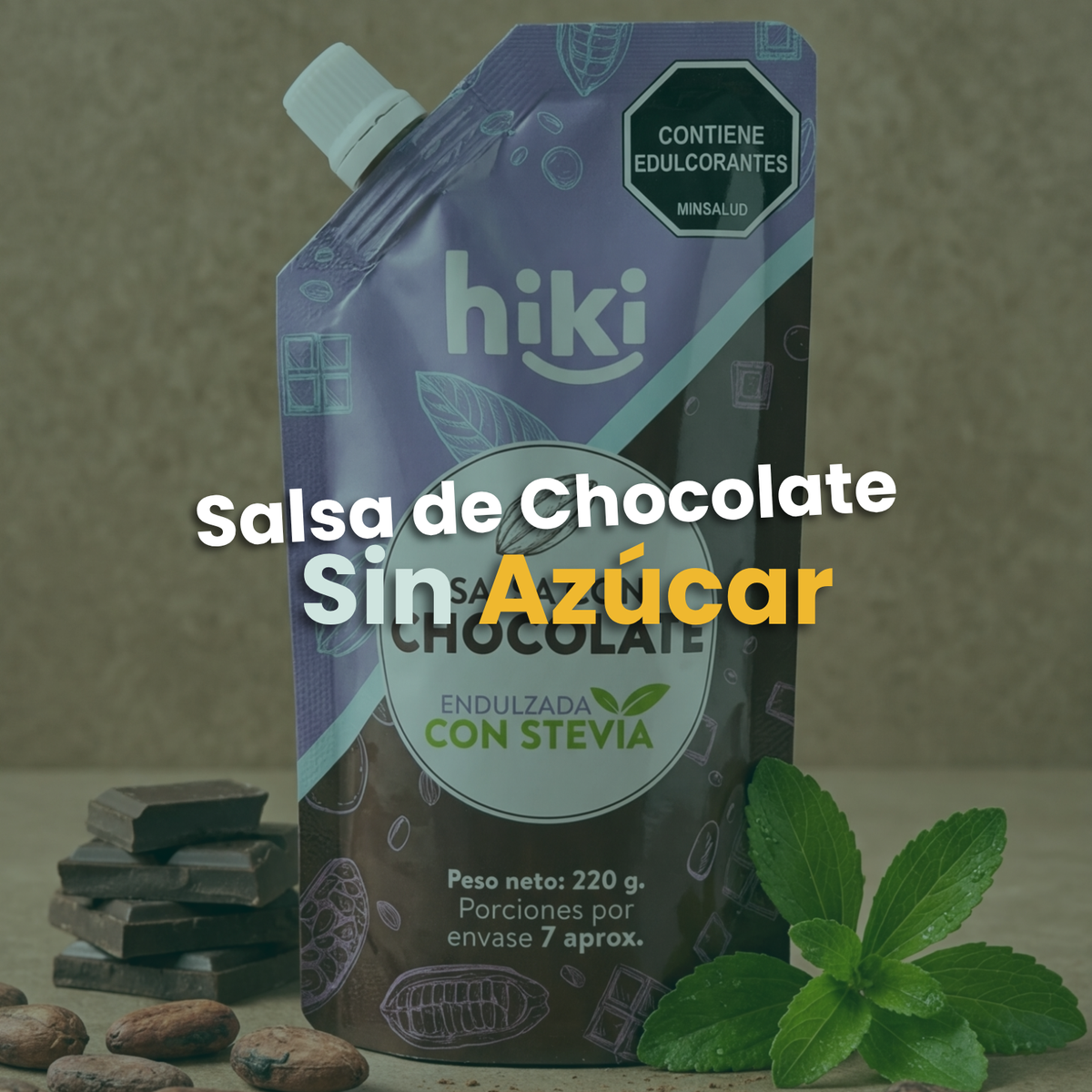 Salsa de chocolate hiki