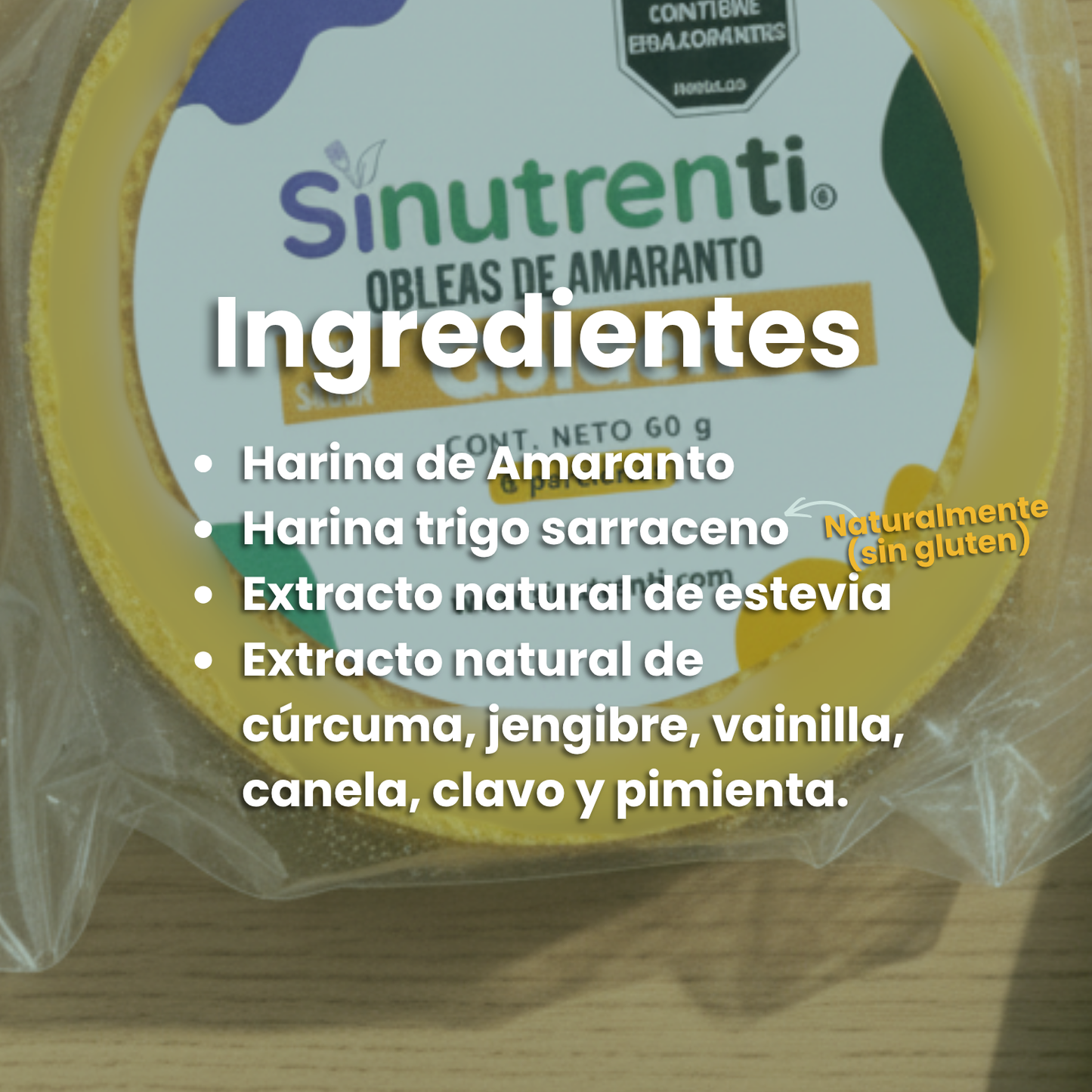 Oblea de Golden Milk