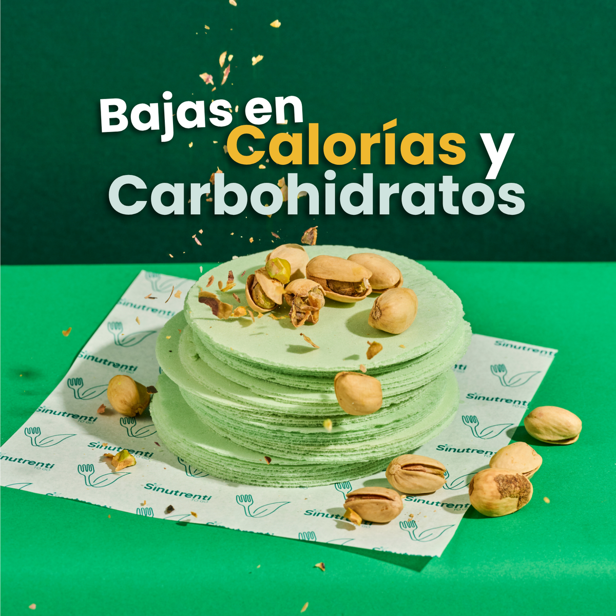Oblea de Pistacho