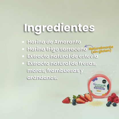 Oblea de Frutos Rojos