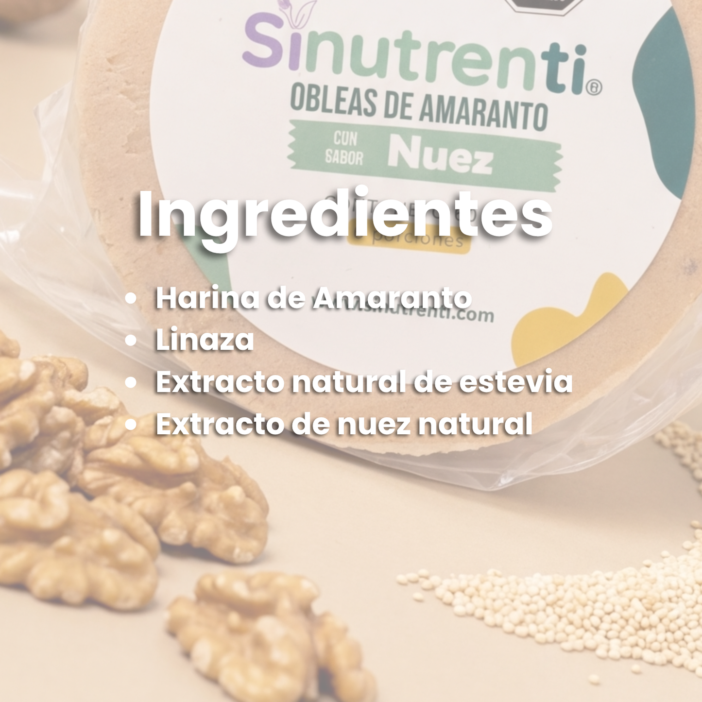 Oblea de Nuez