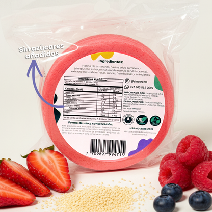 Oblea de Frutos Rojos