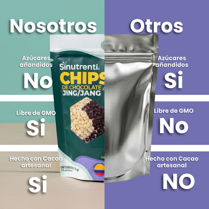 Chips de Chocolate Jing Jang 25gr