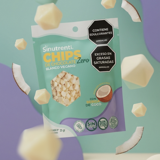 Chips de Chocolate Blanco Vegano 25gr